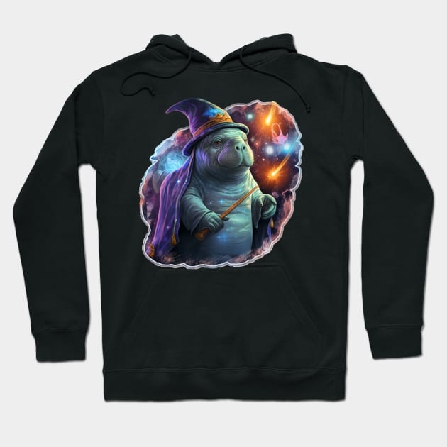 Wizard Manatee Hoodie by Jason's Finery